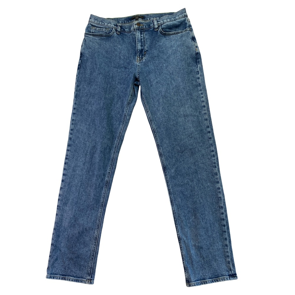Banana Republic Slim Fit Jeans Mens 33x34 Medium Wash Blue Denim Stretch‎ Pants